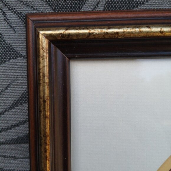 Vintage 3D Decoupage Yellow Tulips Picture In Wooden Frame 14"x12" - Picture 11 of 12